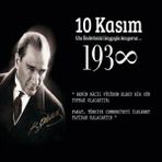 Prime Concept Atatürk 10 Kasım Afişi - Vinil - Branda Baskı ( 68 x 51 ) - tek ebat