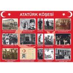 Prime Concept Atatürk Köşesi 1 (Vinil) 50X70 cm Okul Afişi - tek ebat