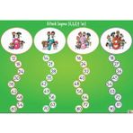 Prime Concept Ritmik Sayma Afişi 2 (Vinil) 50X70 cm - tek ebat