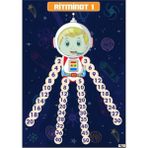Prime Concept Ritminot Ritmik Sayma Afişi 1 (Folyo) 70X100 cm - tek ebat