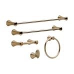 Prime Delta Faucet 73846-CZ Lahara Duvara Monte Havlu Halkası Şampanya Bronz - 001-Beyaz - Option-1