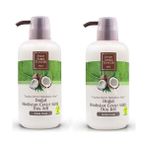 Prime Doğal Hindistan Cevizi Sütlü Duş Jeli 600 ml x 2 - 1 kg