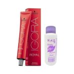 Prime Igora Igora Saç Boyası 7-77 Kumral Yoğun Bakır 60 ml + Mini Oksidan 20 Volüm