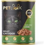 Prime Konserve Kedi Maması Yetişkin Kuzu Etli, Kıyılmış Etli, Pate 415 gr Yaş Mama Düşük Tahıllı