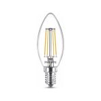 Prime LED 40W B35 LED Mum Filament Ampul, 2700K Beyaz Işık, E14 Ince Duy, Dim Edilmez, 2'li Ekopaket - 0,5 W - Altın