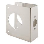 Prime-Line MP9457 Kilit ve Kapı Güçlendirici, 1-3/4 inç x 2-3/8 inç, Paslanmaz Çelik, Doğal Kaplama (Tekli Paket)