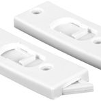 Prime-Line Prime Line ürünler F 2599 Spring loaded Schiebefenster Tilt kilit, beyaz, RJ45