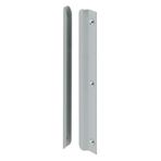 Prime-Line U 9511 Çelik Mandal Koruma Plakası Kapağı, Sallanan Kapılar için, Gri (Tekli Paket)