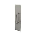 prime-line Ürünler J 4643 Kapı Çekme Plakası, Yuvarlak Saplı, 4 inç x 40,6 cm, Paslanmaz Çelik
