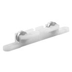 Prime-Line ürünleri G 3158 Schiebefenster Tandem Roller Assembly 5/16 inç düz paslanmaz çelik tekerlekli, (2 adet)