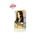 Prime Maxx Deluxe Serisi 24K Altın Parçacıklı Serum ile 1 Kutu 2 x 50 ml ve Geliştiriciler Saç Boyası (Koyu Kahve 3.0)