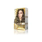 Prime Maxx Deluxe Serisi 24K Altın Parçacıklı Serum ile 1 Kutu 2 x 50 ml ve Geliştiriciler Saç Boyası (Yoğun Küllü Açık Kumral 8.11)