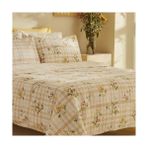 Prime MINELLA%100 Pamuk, Soft Çift Kişilik Nevresim Takımı, Sarı - 001-Renkli - 100 x 100 cm