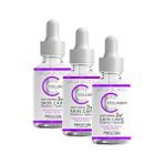 Prime Procsın Anti-Aging Kolajen Serum, Kırışıklık Karşıtı & Gözenek Sıkılaştırıcı, Yaşlanma Karşıtı & Cilt Yenileyici, Günlük Bakım, 20 ml (3 Paketi) - Option-1