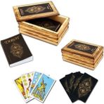 Prime Star Okey Tarot Oyun Kartı Ahşap Kutulu - Option-1
