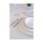 Prime Tabakevi Tabak Evi Porselen Beyaz Yemek Takımı 6 Kişilik 24 Parça - 1/100 Toz Ceviz