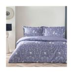 Prime Taç Joanne Standart Pamuk Nevresim Takımı, Mavi, Çift Kişilik - 001-Renkli - 100 x 100 cm