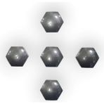 Prime Tekerlek Bijon Kapağı Gri 5 Adet 1Z0601173 Yeti ile Uyumlu 2010-2013 - (ClearEyelets)Black-RadiantOrchid - 13 inç