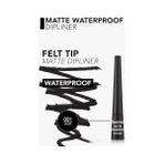 Prime Waterproof Yüksek Pigmentli & Mat Bitişli 001 Siyah Dipliner