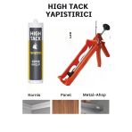 Primeaks High Tack Süper Yapıştırıcı + Kalın Plastik Silikon Tabancası Set – Korniş, Çıta, Panel Montajı