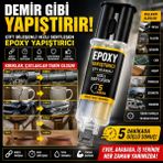 Primeaks Şırınga Tip Çift Bileşenli Epoksi Yapıştırıcı Güçlü Hızlı Sertleşen Metal Cam Seramik Tamir Tutkalı