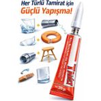 Primeaks Tamiret Hızlı Kuruyan Şeffaf Yapıştırıcı – Metal, Plastik, Ahşap, Cam (20 Gr)