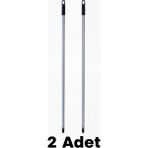 Primeaks Vileda Sapı 1 Metre Gri – Oto Fırçası ve Yer Sil ile Uyumlu Dayanıklı Temizlik Sapı (2’li Set)