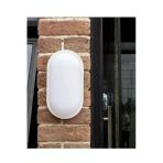 primelux Led Su Ve Nem Geçirmez 20w Beyaz Kasa Beyaz Işık 6500k Oval Banyo Balkon Iç Ve Dış Mekan Aydınlatma