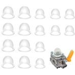 Primer karbüratör, yakıt pompası astarı, 19 mm, 22 mm, 8 adet ateşleme kapsülü, astar pompası, karbüratör pompası, astar ampul, silikon astar, zincirli testere, fan, düzeltici, çalı kesici için