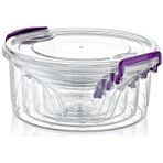 Primera Bonny Box Yuvarlak Saklama Kabı 4 Lü Set 3 Sa-698