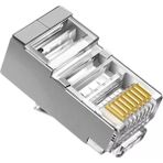 PrimeX Plus Primex PX-CAT660 Metal Cat6 Jak RJ45 Metal Konnektör Cat6 Plug Metal 100'lü Paket