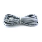 PrimeX Plus PrimeX PX-KKT150 2CX0.10mmx7 15 Metre ADSL RJ11 Telefon Kablosu Gri, ADSL, VDSL 2 Canlı Kablo