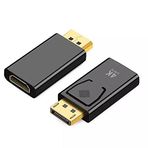 PrimeX Plus PX-1325-4K Display Port to HDMI Dönüştürücü, DP to 4K Hdmi Çevirici (Display Port Bilgisayara Takılır) (HDMI Kablo ile Monitör, TV Projeksiyon Takılır)