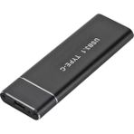 PrimeX Plus PX-M220 M2 Nvme SSD Kutusu, Typec-Usb3.0 Nvme SSD Kutusu, Harici Usb-C Pcıe Nvme M.2 SSD HDD Kutusu (Nvme SSD Tek Çeltik)