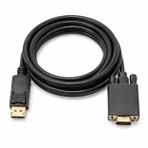 PrimeX PX-1256 1.5 Metre DisplayPort to VGA Kablo, DP Erkek to VGA Erkek Çevirici Kablo, DisplayPort Bilgisayar Laptop Ekran Kartından VGA Monitöre Görüntü Aktarım Kablosu