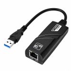 PrimeX PX-2035 USB 3.0 Gigabit Ethernet Adaptör, 1000Mbps USB to RJ45 LAN Dönüştürücü, USB Network Çevirici, PC Notebook İçin Kablolu İnternet Adaptörü, 10/100/1000Mbps Gigabit USB İnternet Çevirici