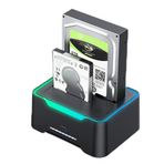 PrimeX PX-2900 SATA 2.5''3.5'' USB 3.0 Çift Slot Docking Station, RGB ve Klon Özellikli Docking, Sata Offline Clone Dock