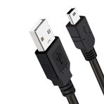 Primex Px-5P05 0.5 Metre 5 Pin Usb Kablo, 50Cm Mini Usb Kablo, Usb Am/Mini 5Pin Kablo