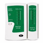 PrimeX PX-8070 RJ45 RJ11 Kablo Test Cihazı, CAT5 CAT6 CAT7 CAT8 LAN Ethernet Kablo Tester, ADSL Telefon ve İnternet Kablosu Kontrol Cihazı, LED Göstergeli Network Kablo Test Aleti, 9V Pil ile Çalışır