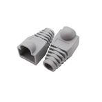 PrimeX PX-CAT6100 RJ45 Koruma Kılıfı 100 Adet, Cat5 Cat6 Ethernet Konnektör Boot Cover, LAN Ağ Kablosu Jack Koruyucu Papuç