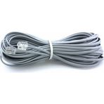 Primex Px-kkt20 2cx0.10mmx7 20 Metre Adsl Rj11 Telefon Kablosu Gri, Adsl, Vdsl 2 Canlı Kablo