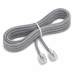 PrimeX PX-KKT3 2CX0.10mmx7 3 Metre ADSL RJ11 Telefon Kablosu Gri, ADSL, VDSL 2 Canlı Kablo