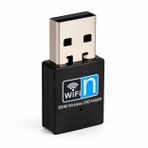 PrimeX PX-WF3 Realtek RTL8192EU 300Mbps USB WiFi Adaptör, 2.4GHz 802.11n Wireless Dongle, USB Kablosuz Ağ Alıcı, PC Laptop Notebook Mini PC İçin WiFi Aparatı, Windows 11/10 ve Linux Tak Çalıştır