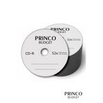 princo budget Yazdırılabilir Boş CD 700 Mb 80 Dk CD-R CD (50 Adet)