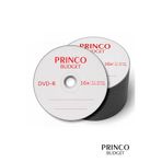 princo budget Yazdırılabilir Boş DVD 4,7gb 16x 120 Dk DVD-R DVD (50 Adet)
