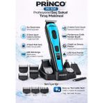 Princo Prınco Profesyonel Saç Sakal Vücut Tıraş Makinesi PR-506 - Turkuaz