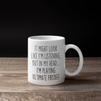 print dore Ultimate Frisbee Gift, Ultimate Frisbee Mug, Funny Ultimate Frisbee Mug, Gift for Her, Gift for Him, Gift for Men Gift for Women, Coffee Mug