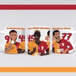 Print Galatasaray Kupa Bardak - Beyaz