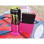 Print Zone Stand Up Paddle (Sup) Board Uyumlu Bardaklık ve Telefon Tutucu Organizer - Pembe