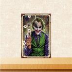Printhome Ahşap Vintage Tablo " Joker" Ahşap Mdf 25X35CM